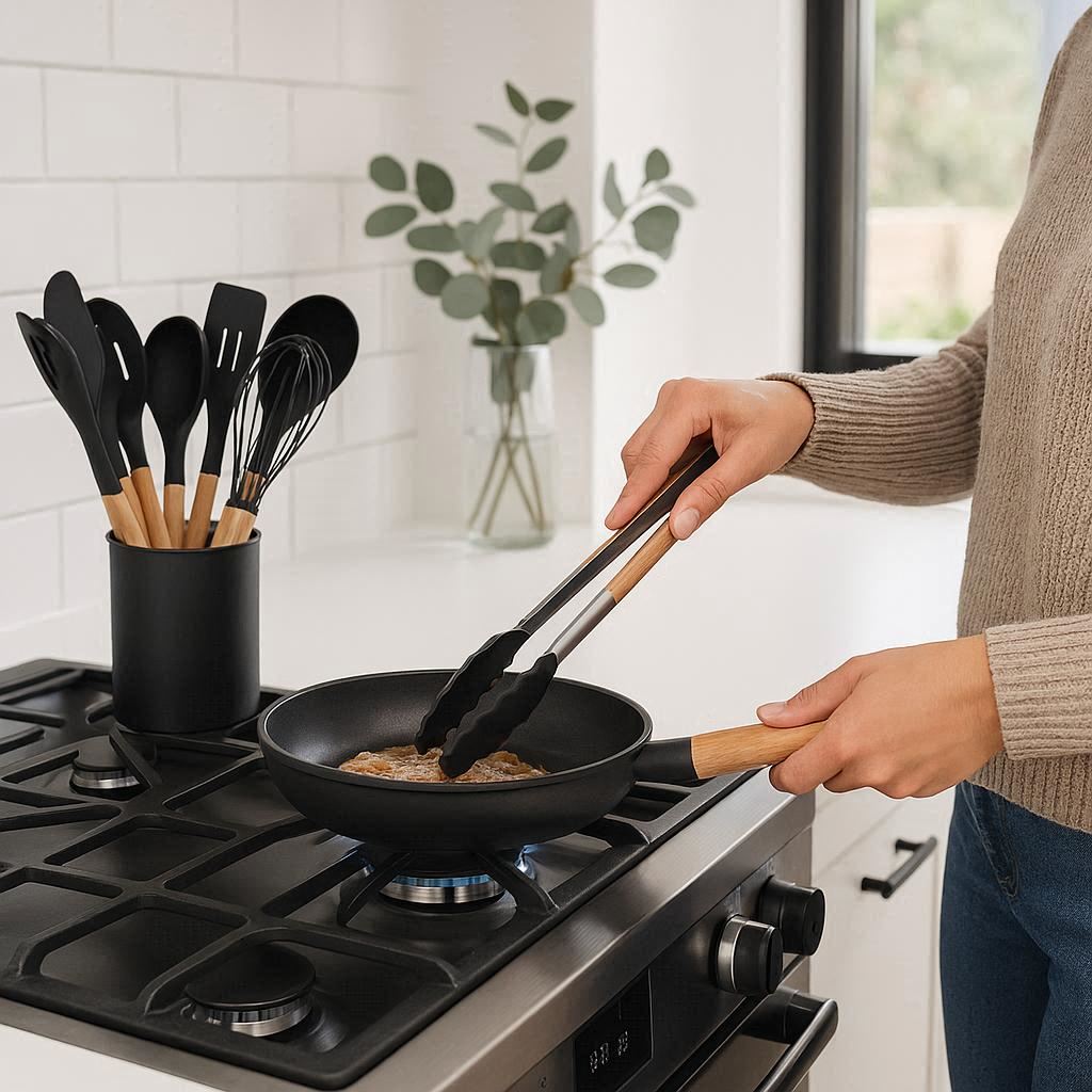 kit-utensilios-de-cozinha-silicone-utilidades-baratas