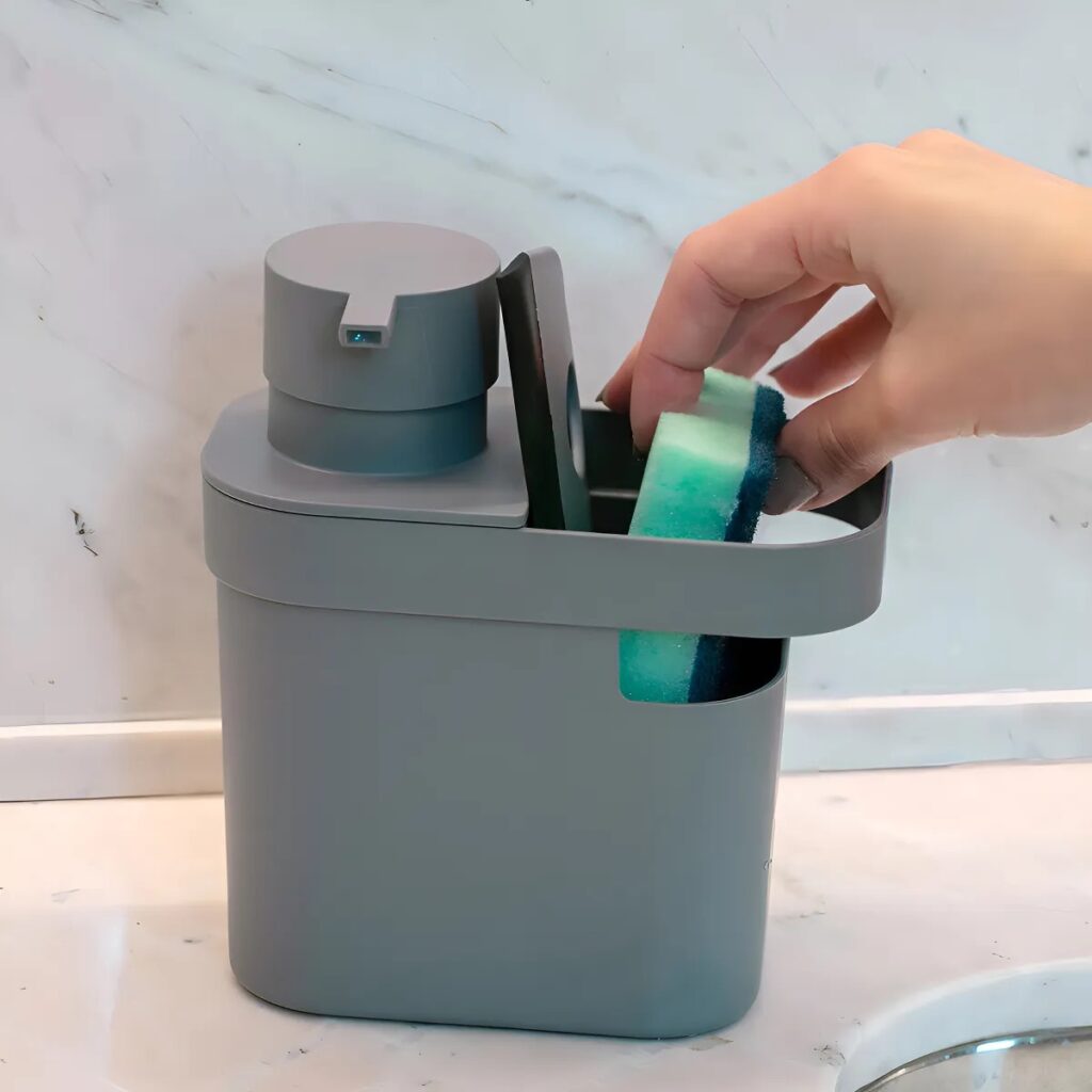 dispenser-de-detergente-com-esponja-utilidade-para-cozinha