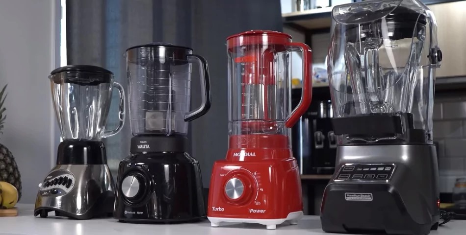 modelos de liquidificadores potentes lado a lado