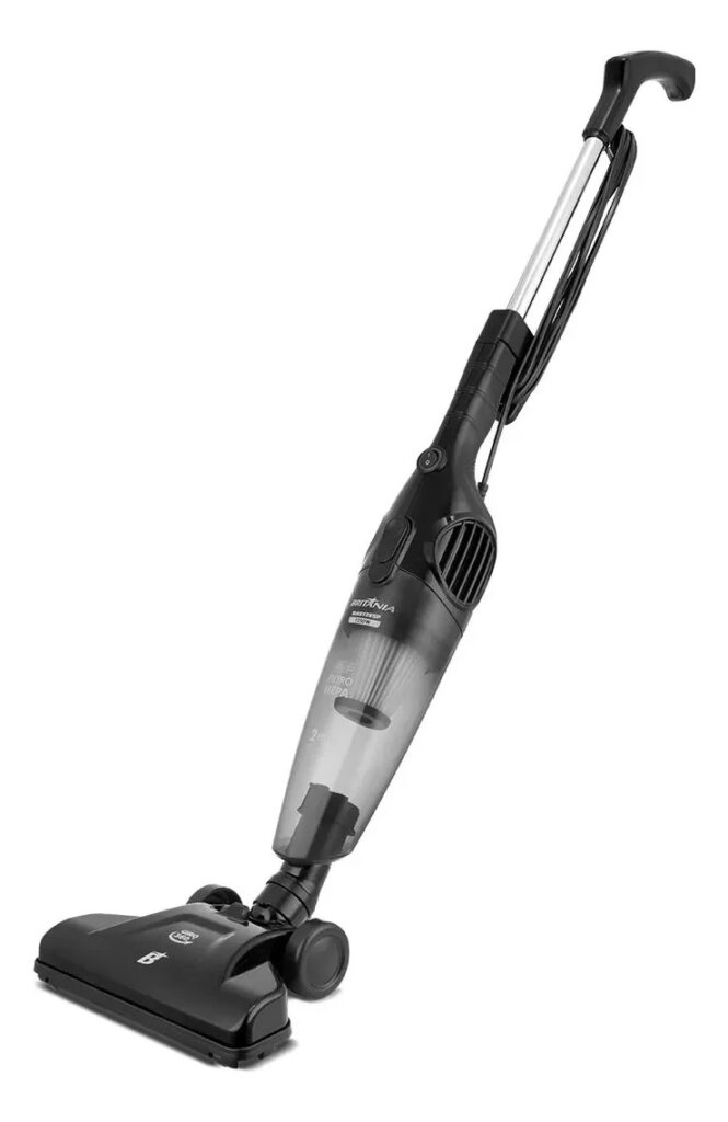 Aspirador Britânia BAS1250P 2 em 1 vertical e portátil com boa potência e custo-benefício