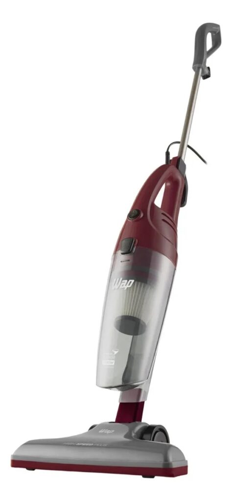 Aspirador WAP High Speed Plus com baixo ruído e reservatório amplo